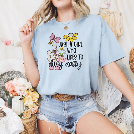 Just a girl who likes to dilly dally
