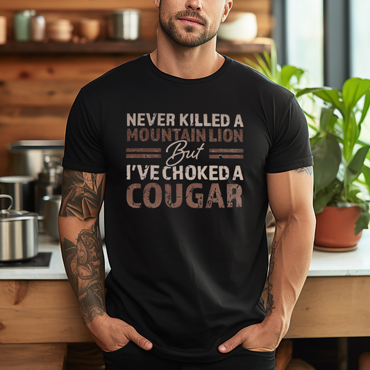 Never killed a mountain lion