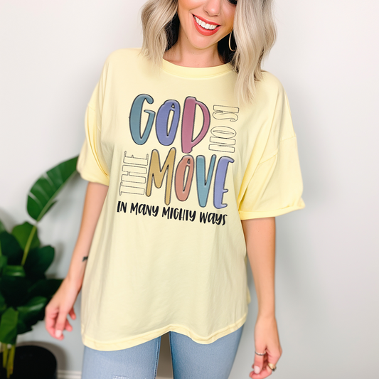 God is on the move