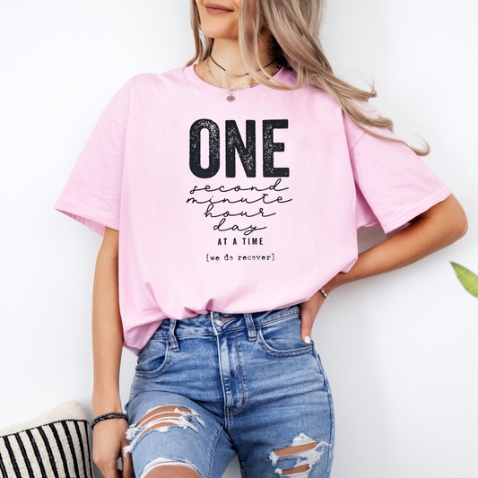 One second minute hour day at a time