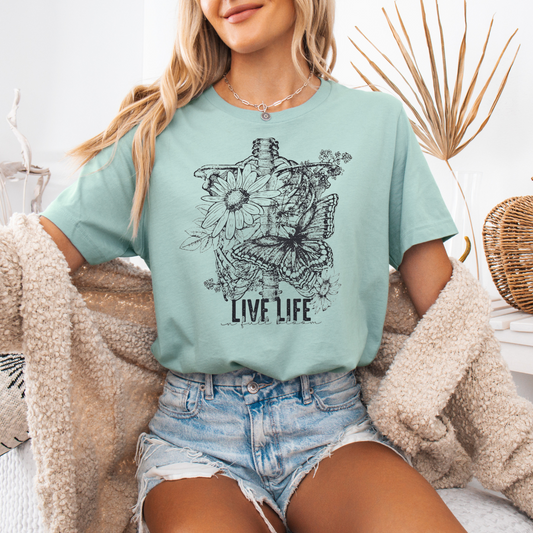 Live life in full bloom