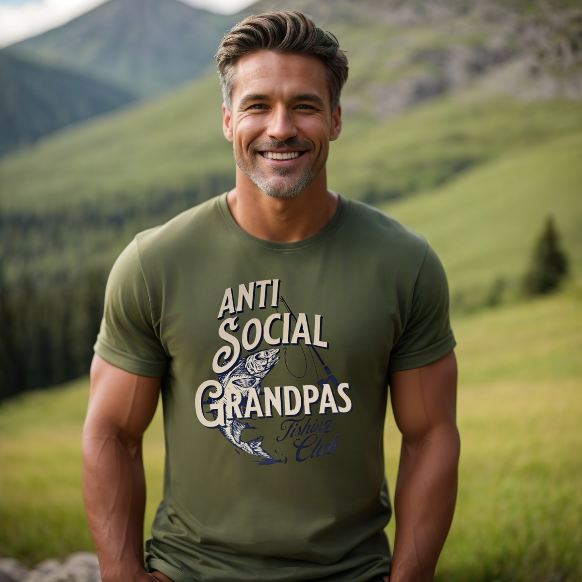 Grandpa's fishing club