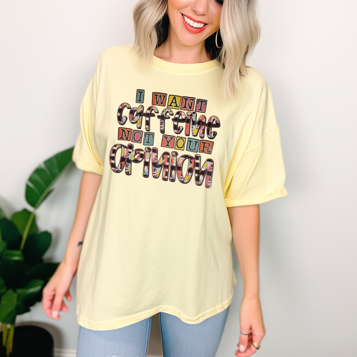 I want caffeine not your opinion