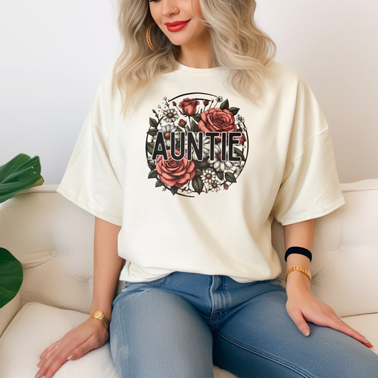 Auntie floral circle