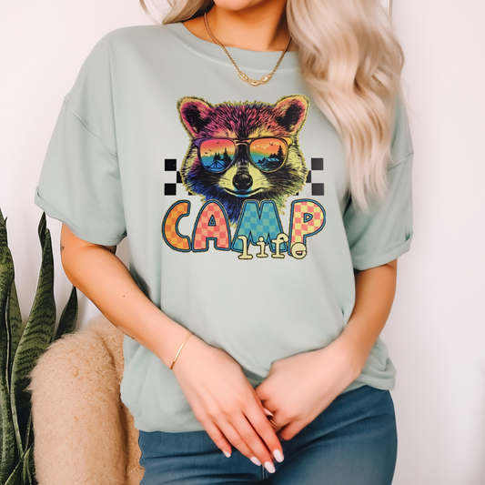Camp life racoon