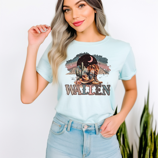Wall cowboy boots
