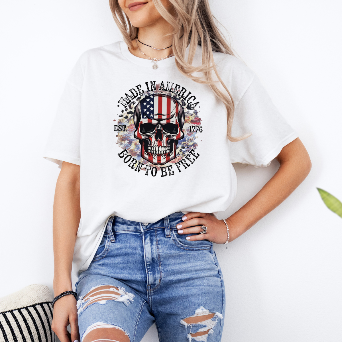 Made in America skull