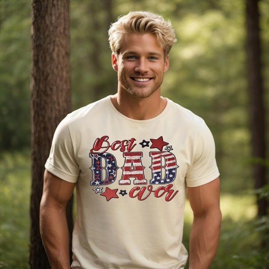 Best Dad ever patriotic
