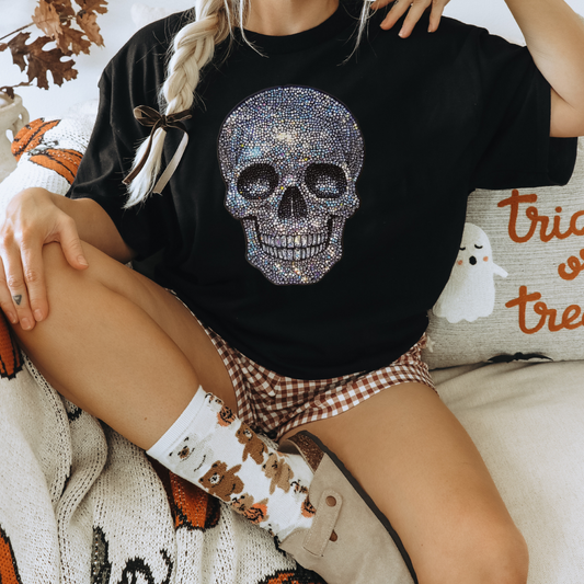 Sparkly skull
