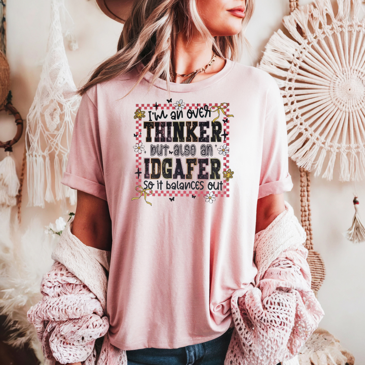 I'm an over thinker but also an IDGAFER