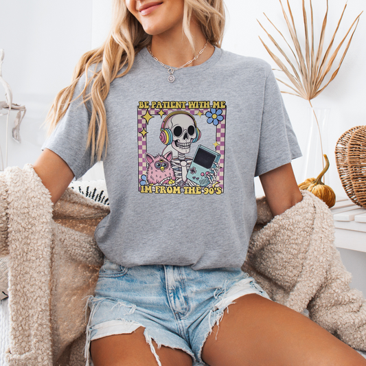Be patient with me skeleton