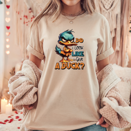 Do I look like I give a duck?