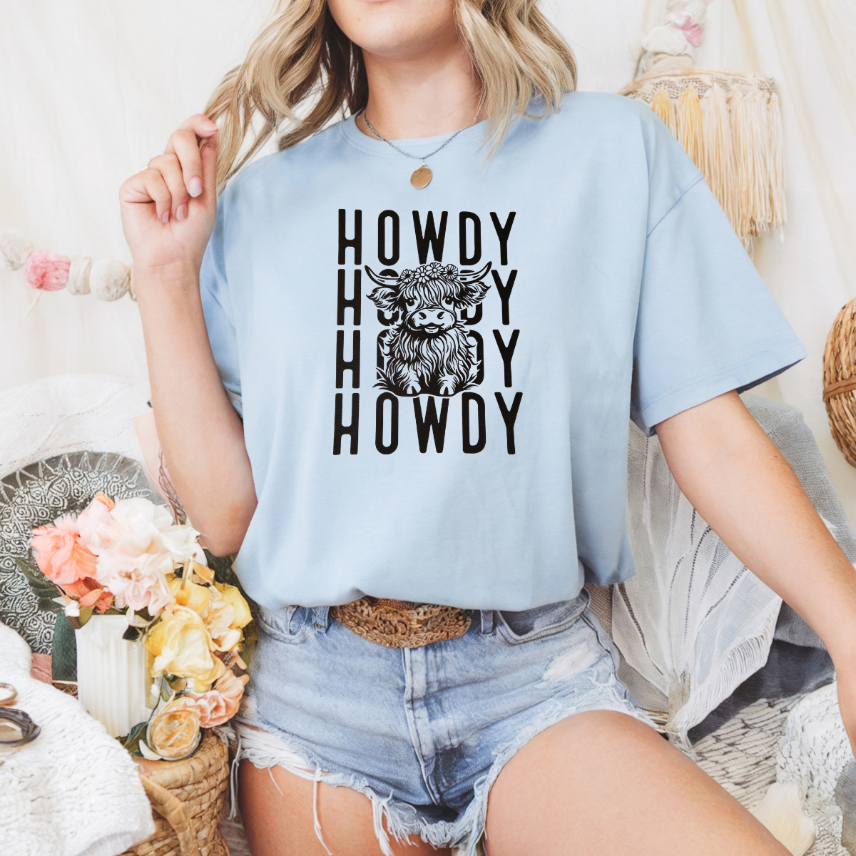 Howdy stacked cow