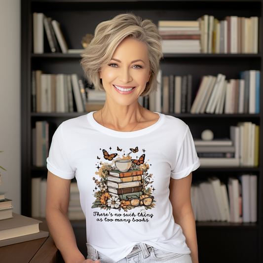 There's no such thing as too many books butterflies