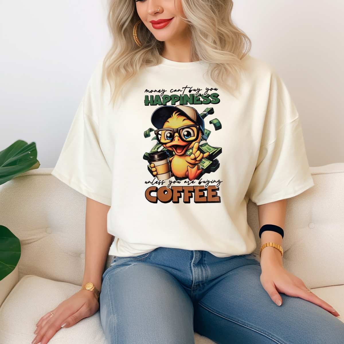 Money can't buy happiness duck