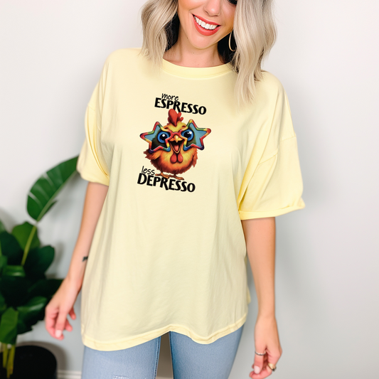 More espresso less depresso