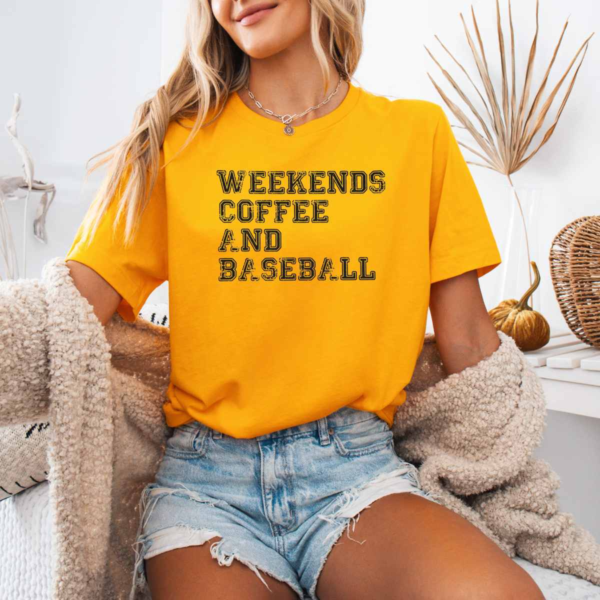 Weekends coffee and baseball