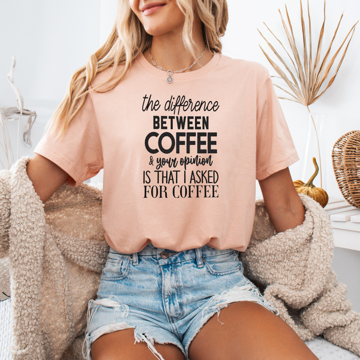 The difference between coffee & your opinion