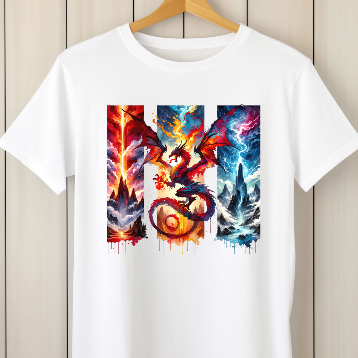 Red dragon 3 panel
