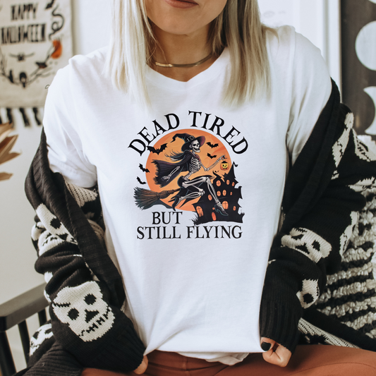 Dead tired but still flying