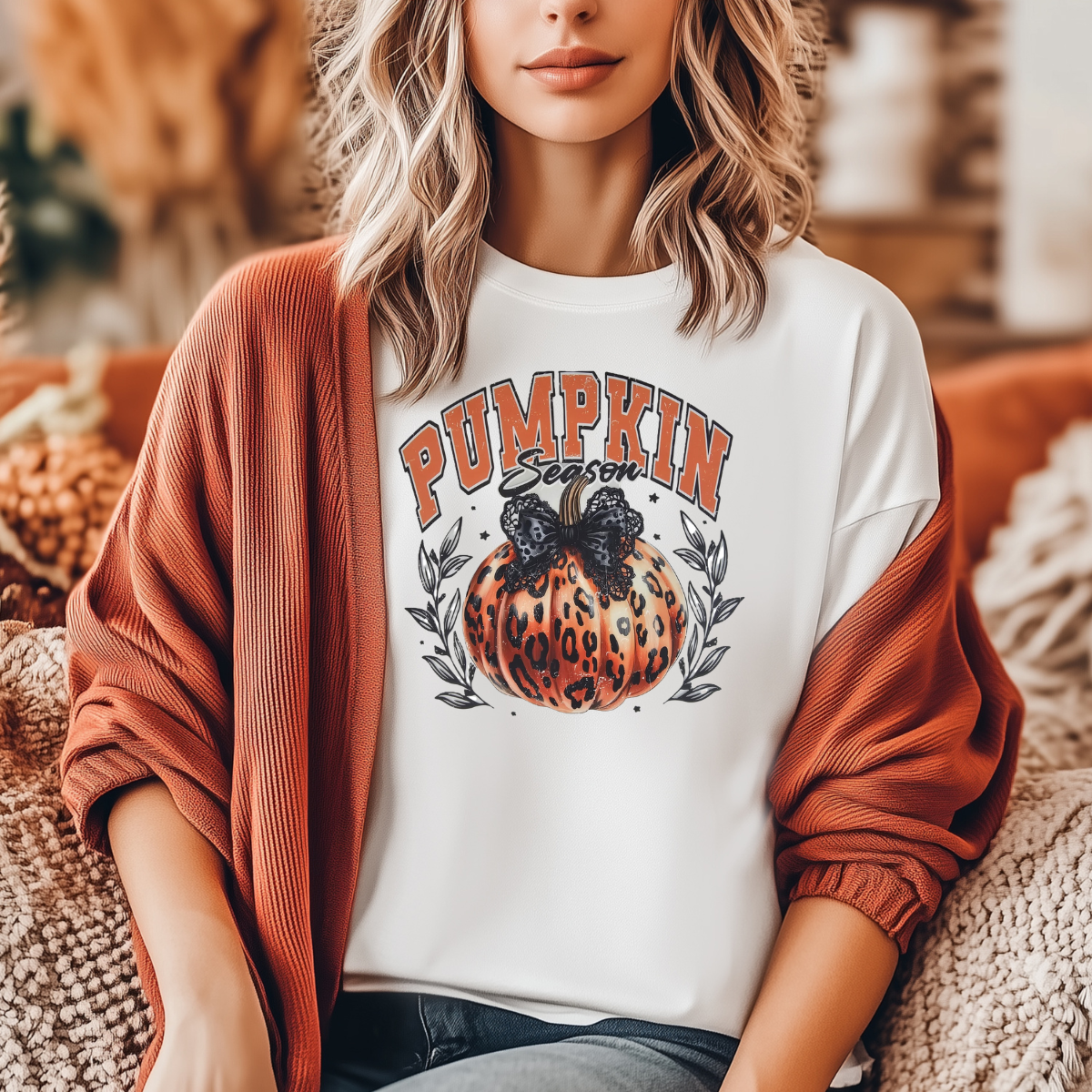 Pumpkin season leopard pumpkin