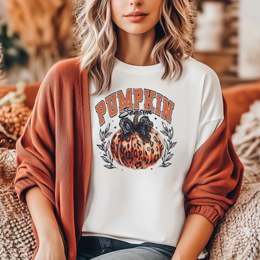 Pumpkin season leopard pumpkin