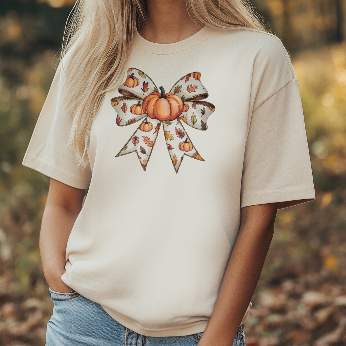 Pumpkin bow