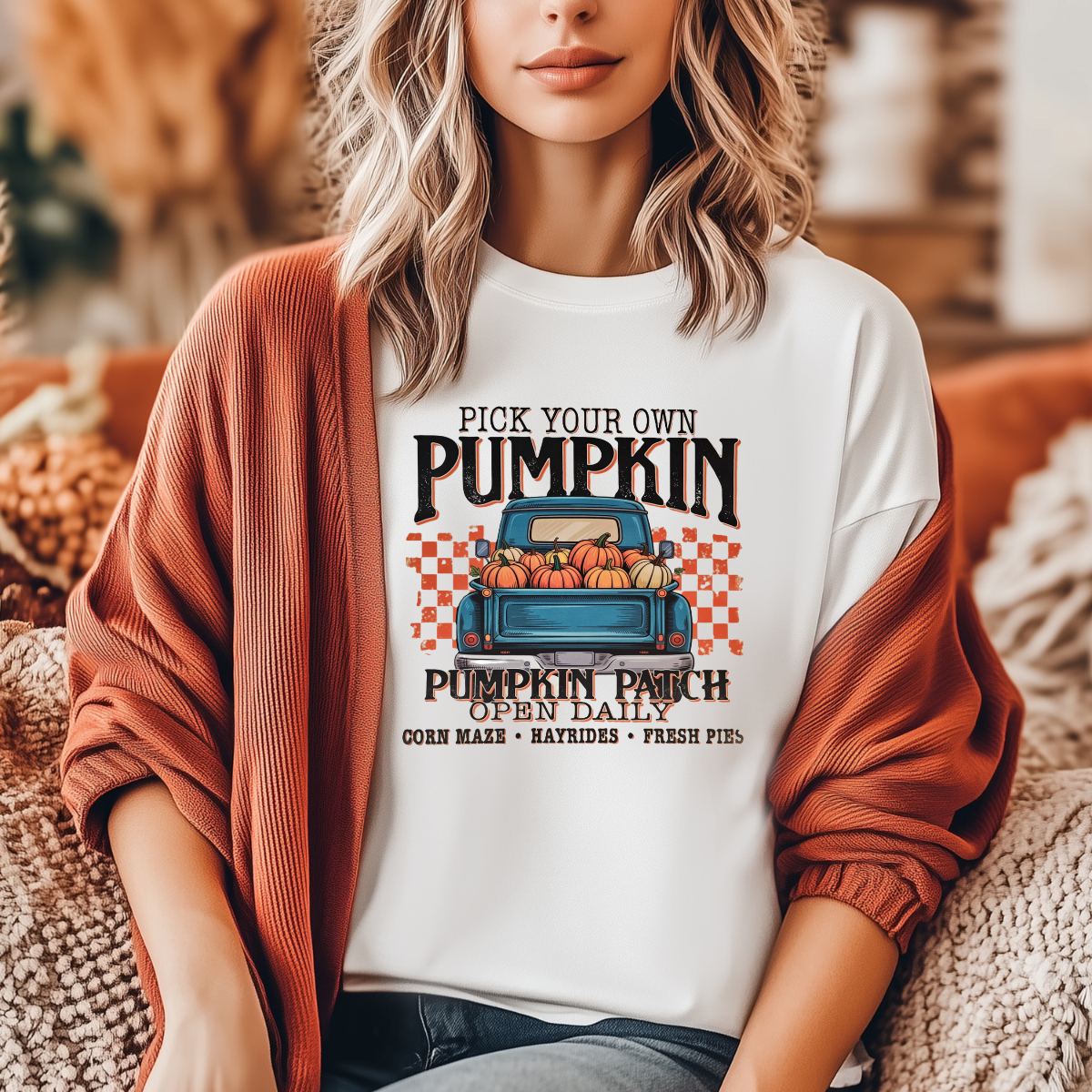 Pumpkin patch truck