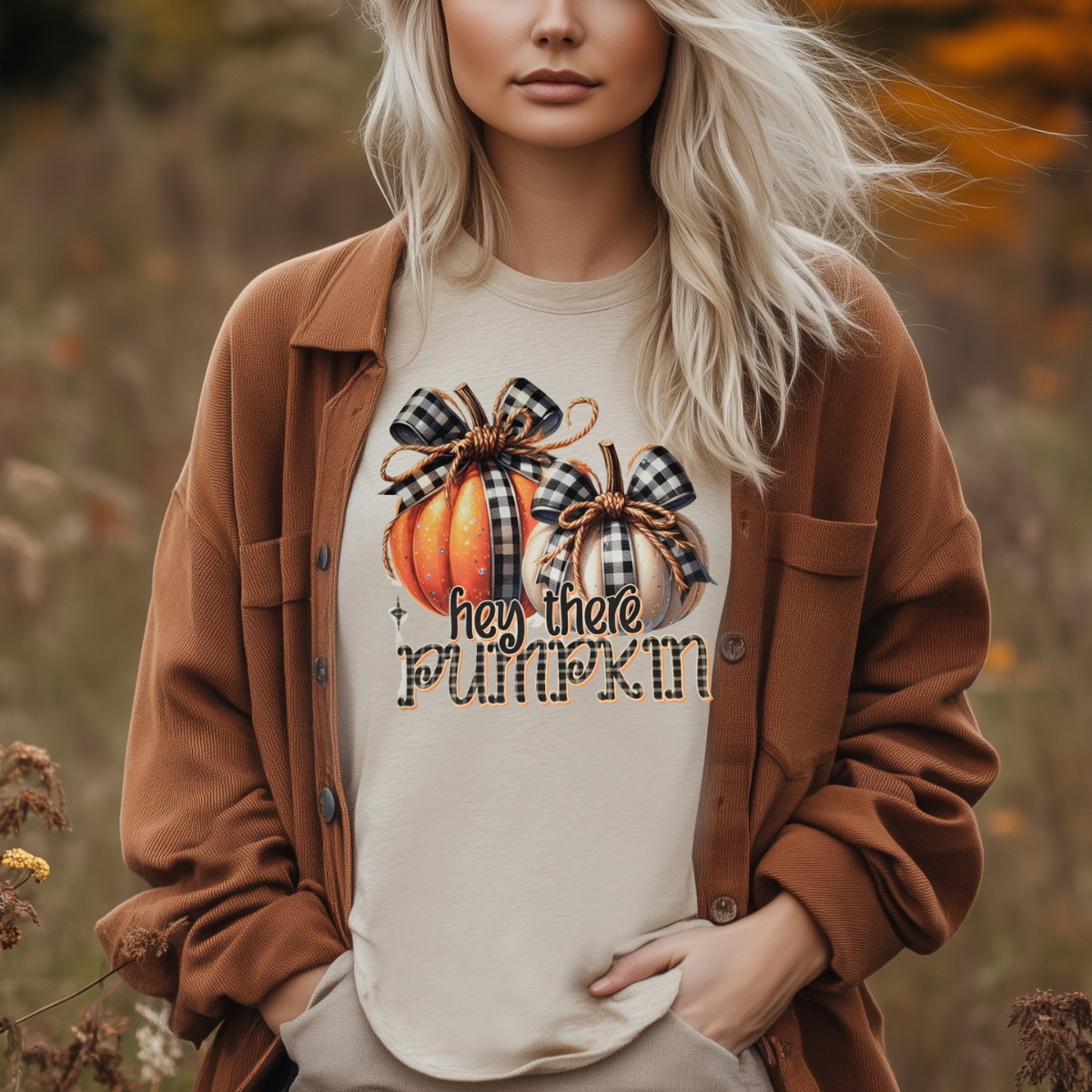 Hey there pumpkin buffalo bows