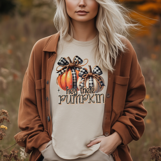Hey there pumpkin buffalo bows