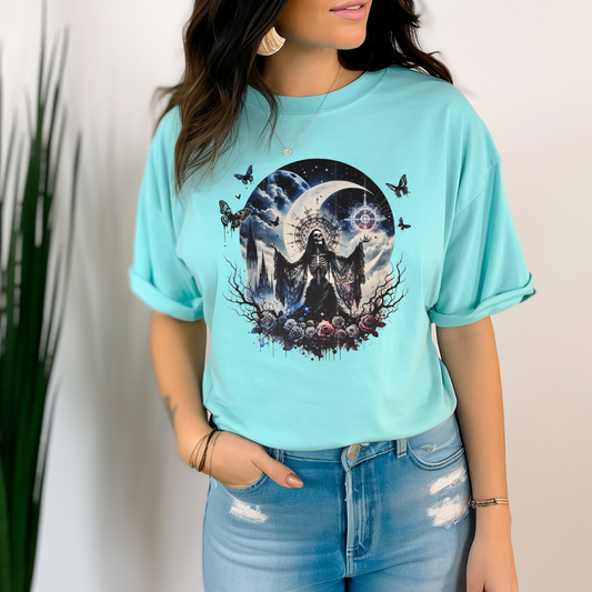 Skeleton moon