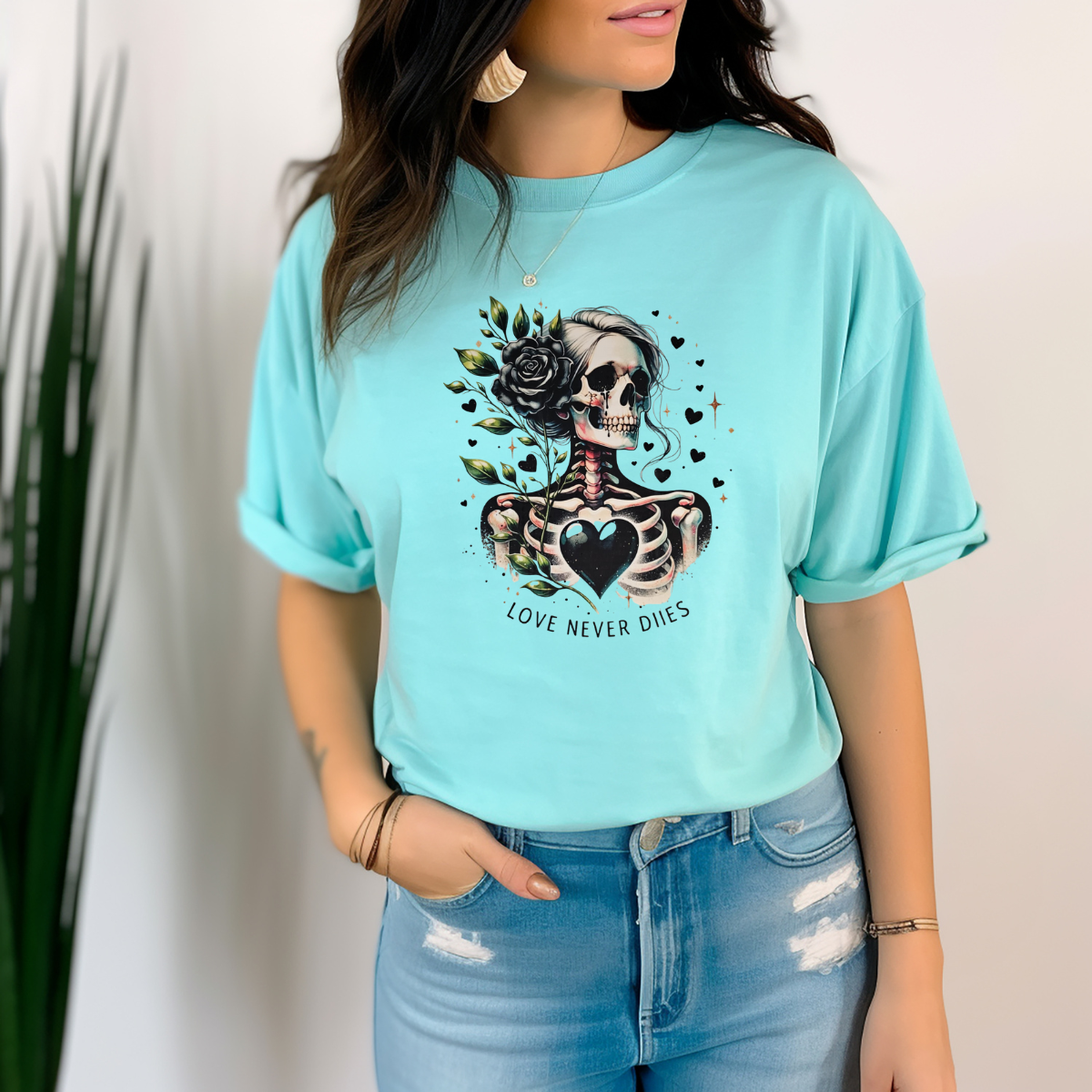 Love never dies skeleton