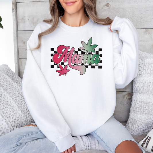 Mama checkered mary jane