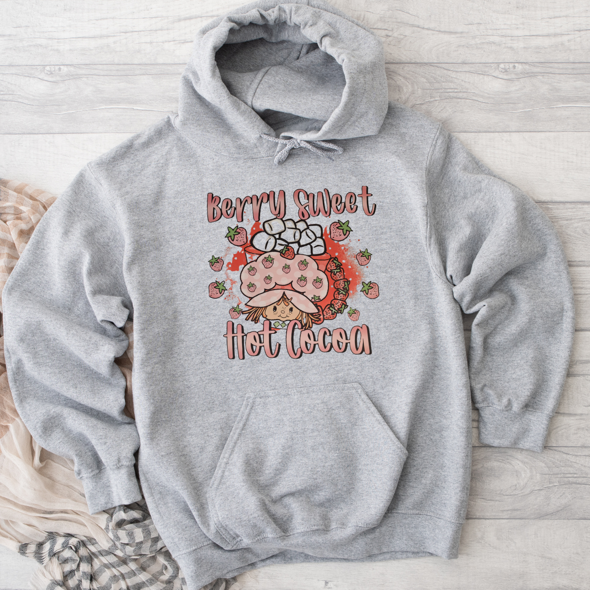 Berry sweet hot cocoa