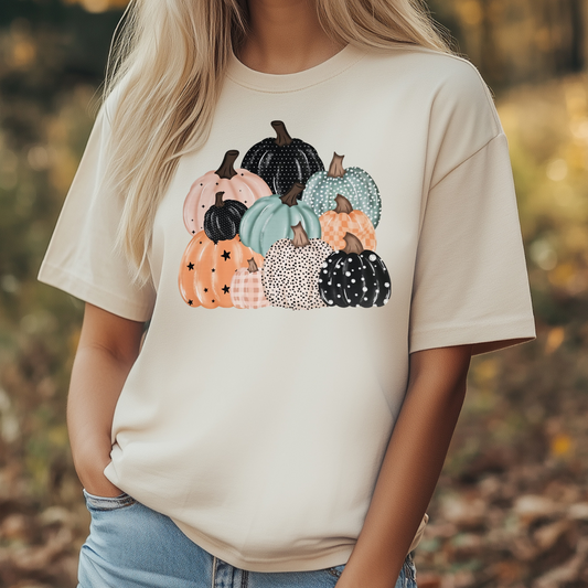 Colorful pumpkins