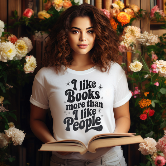 I like books more than I like people