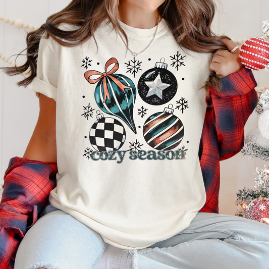 Cozy season ornaments