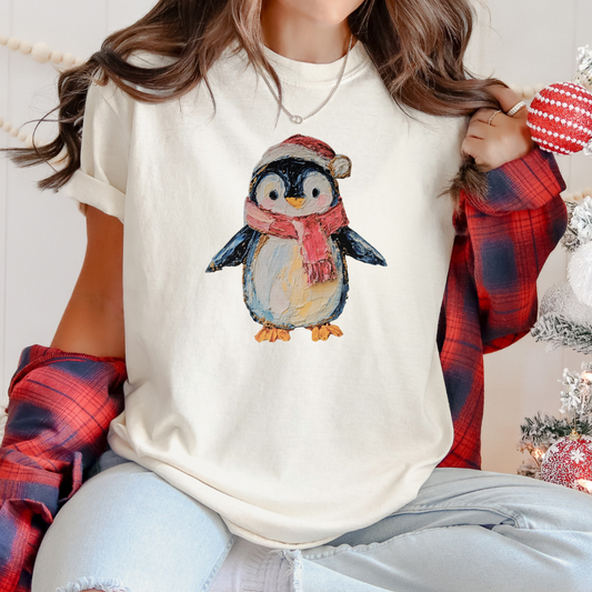 Christmas penguin