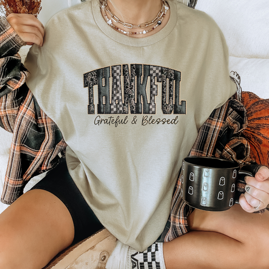 Thankful camo checkered