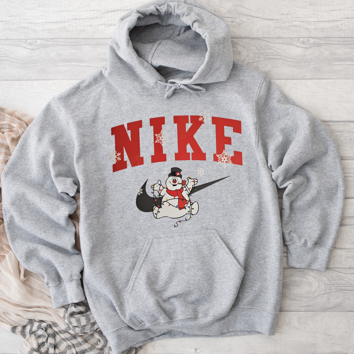 Snowman swoosh
