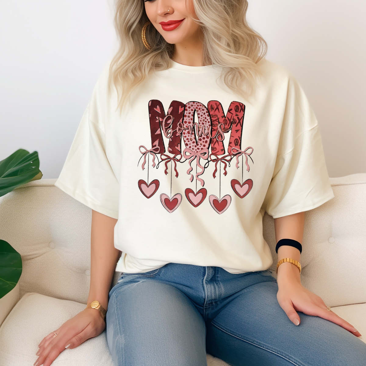 Bonus mom hearts and bows
