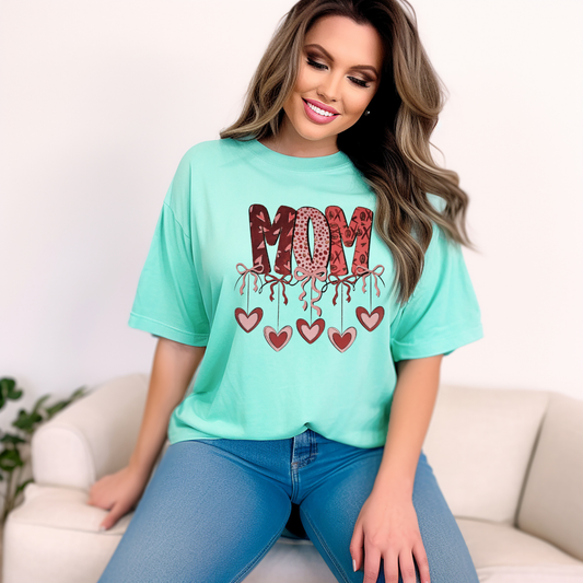 Mom hearts and bows