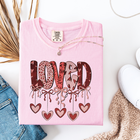 Loved hearts and bows