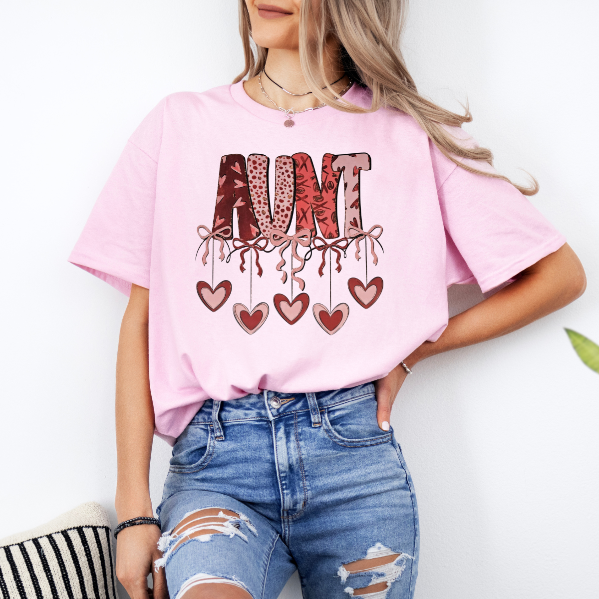 Aunt hearts and bows