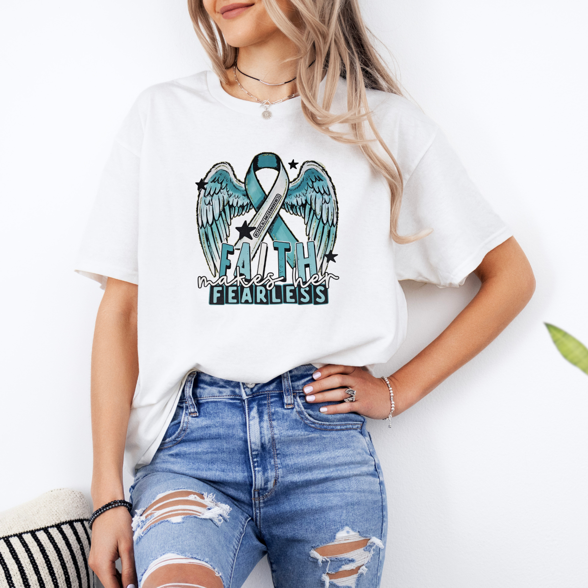 Faith makes her fearless cervical cancer awareness