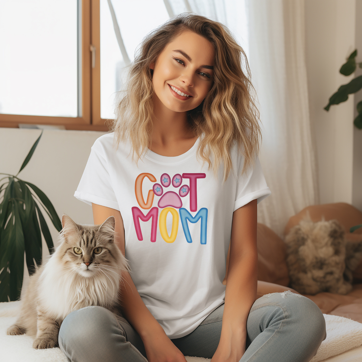Cat mom