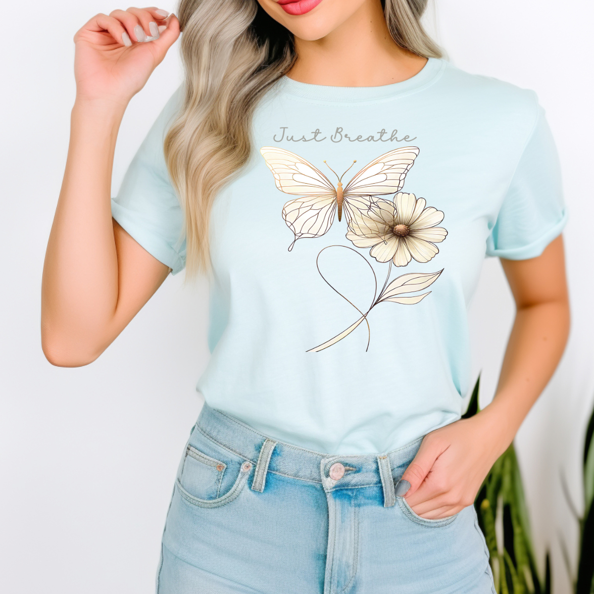 Just Breathe butterfly