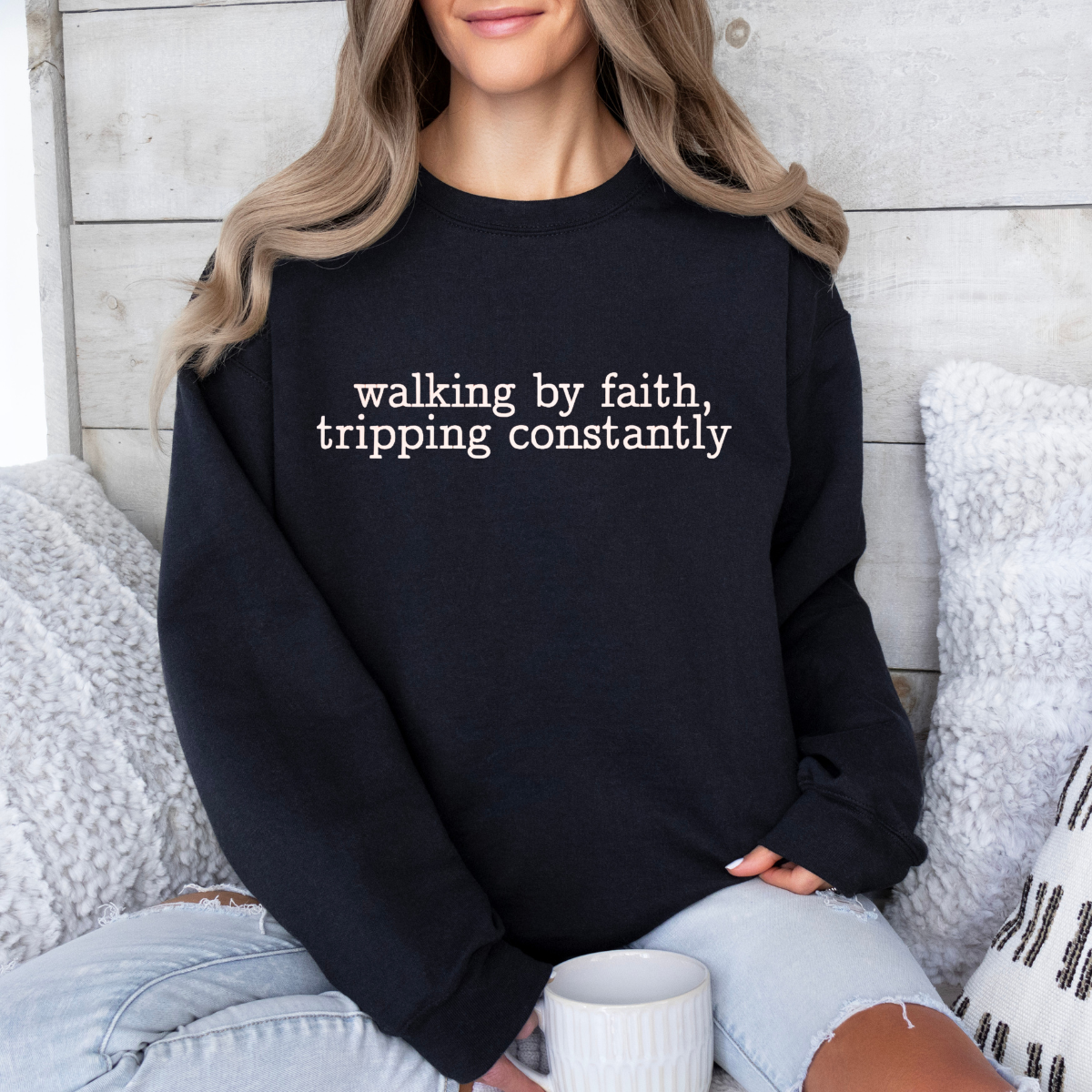 Walking by faith tripping constantly