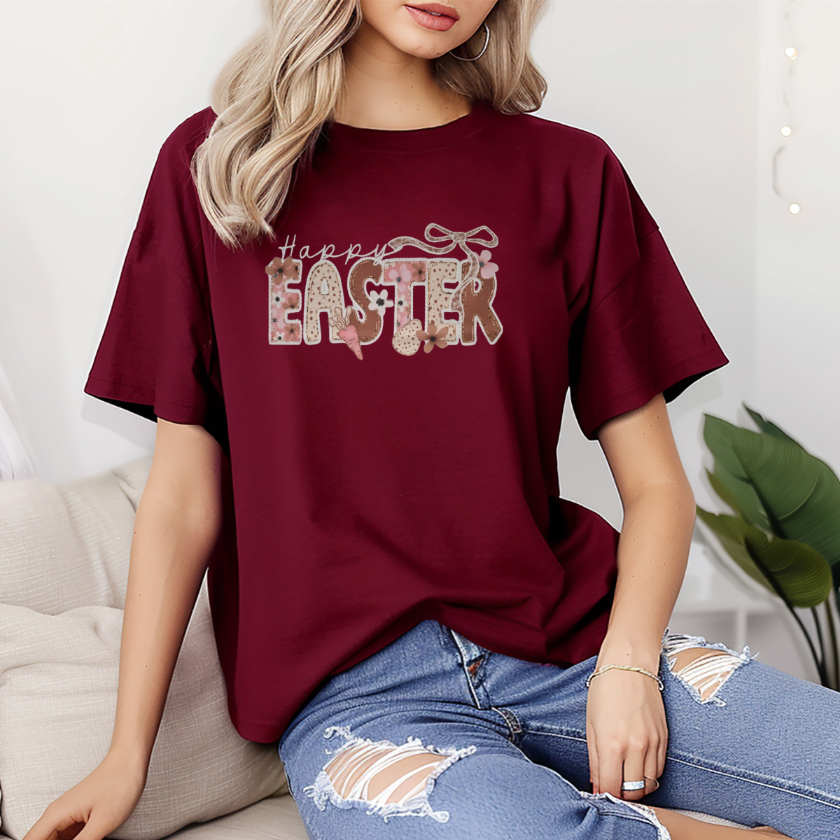 Happy Easter floral