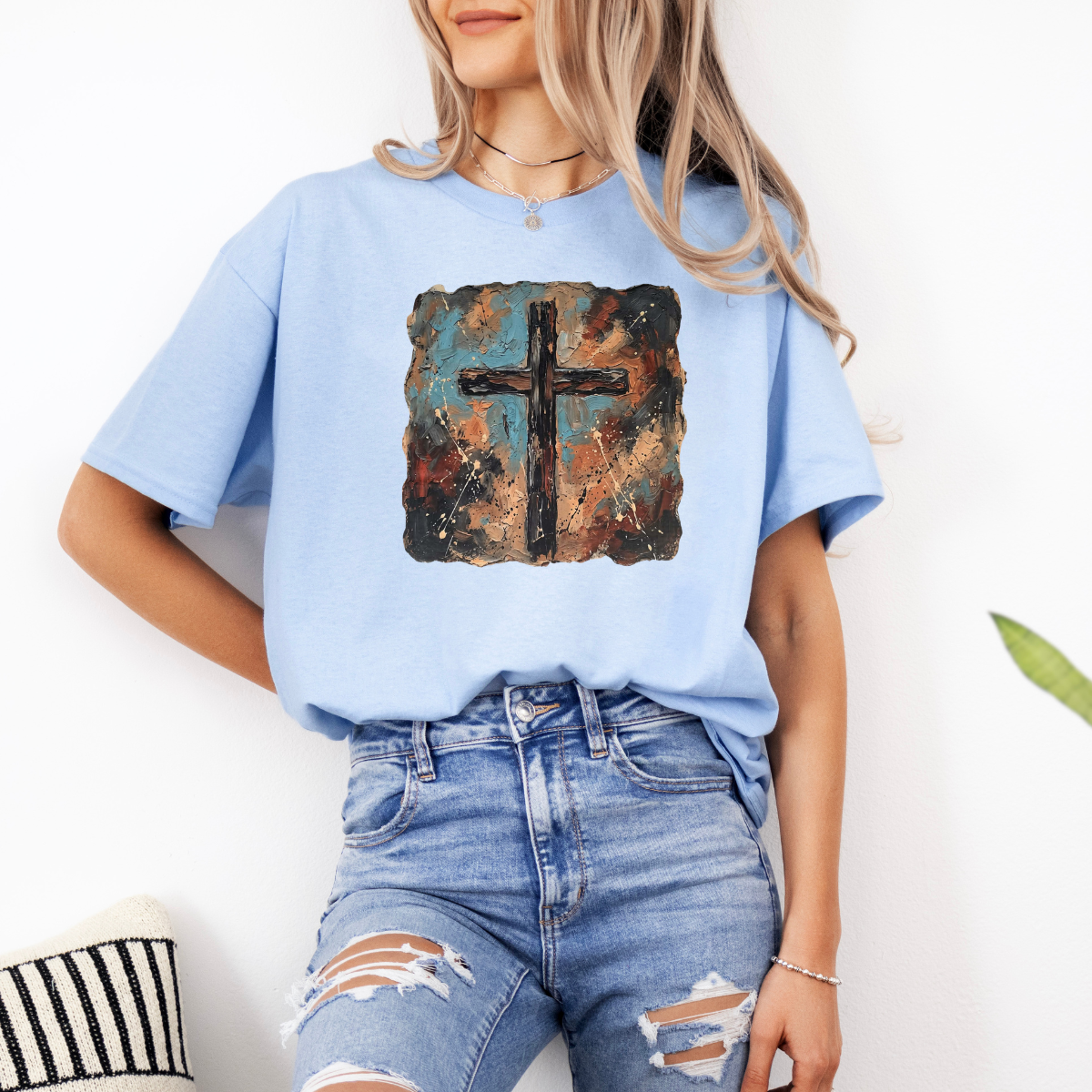 Painted cross